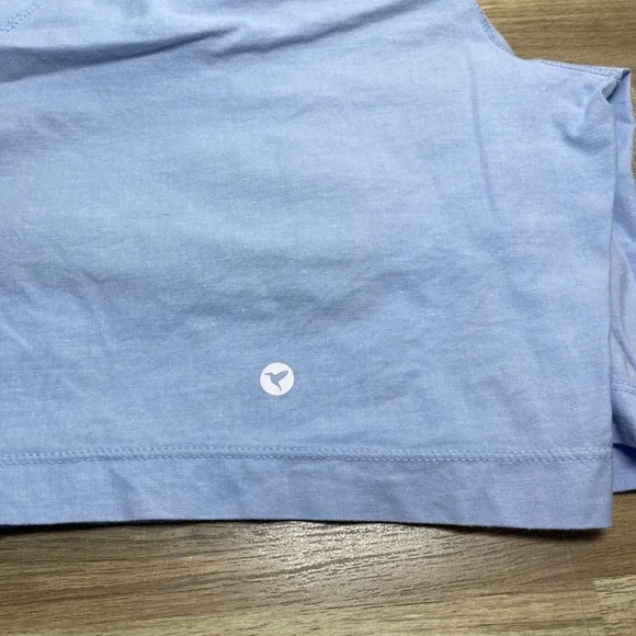 Birddogs Mens Classic Gym Shorts Light Blue Lined Small 7" Inseam Cotton Blend - Picture 4 of 7